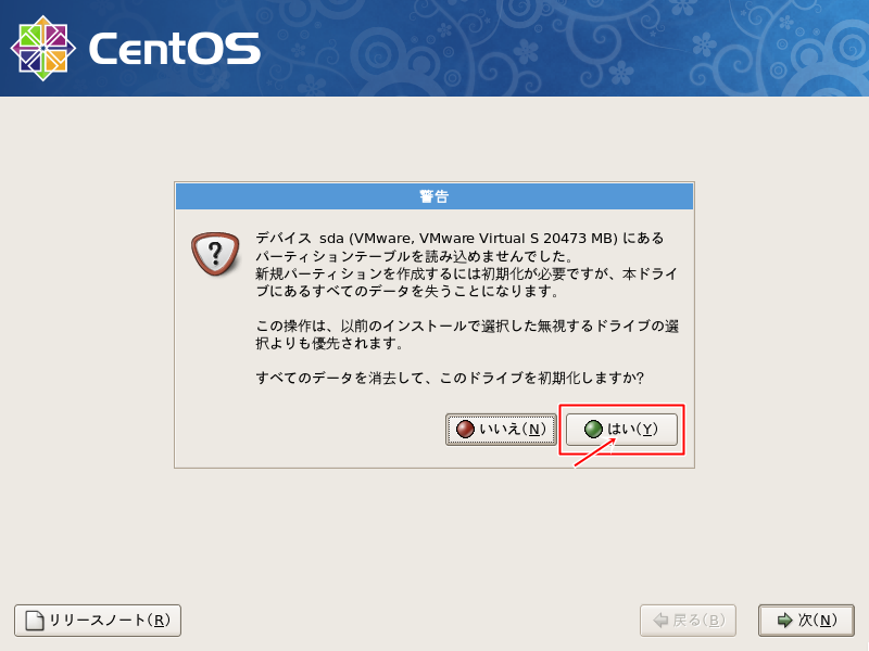 「HDDのフォーマットが必要です」警告